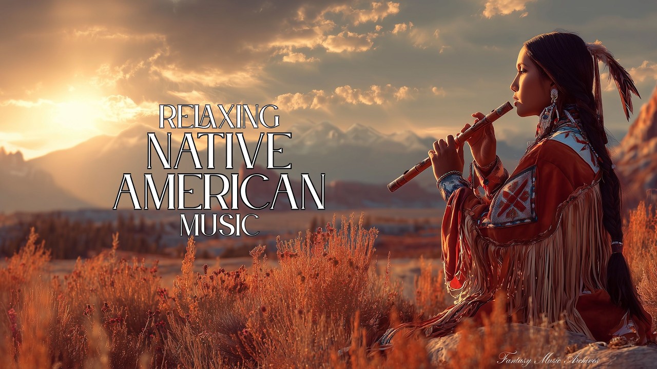 Native American Instrumental Music – Spirit Flute & Tribal Drum Ambience Vol. 2