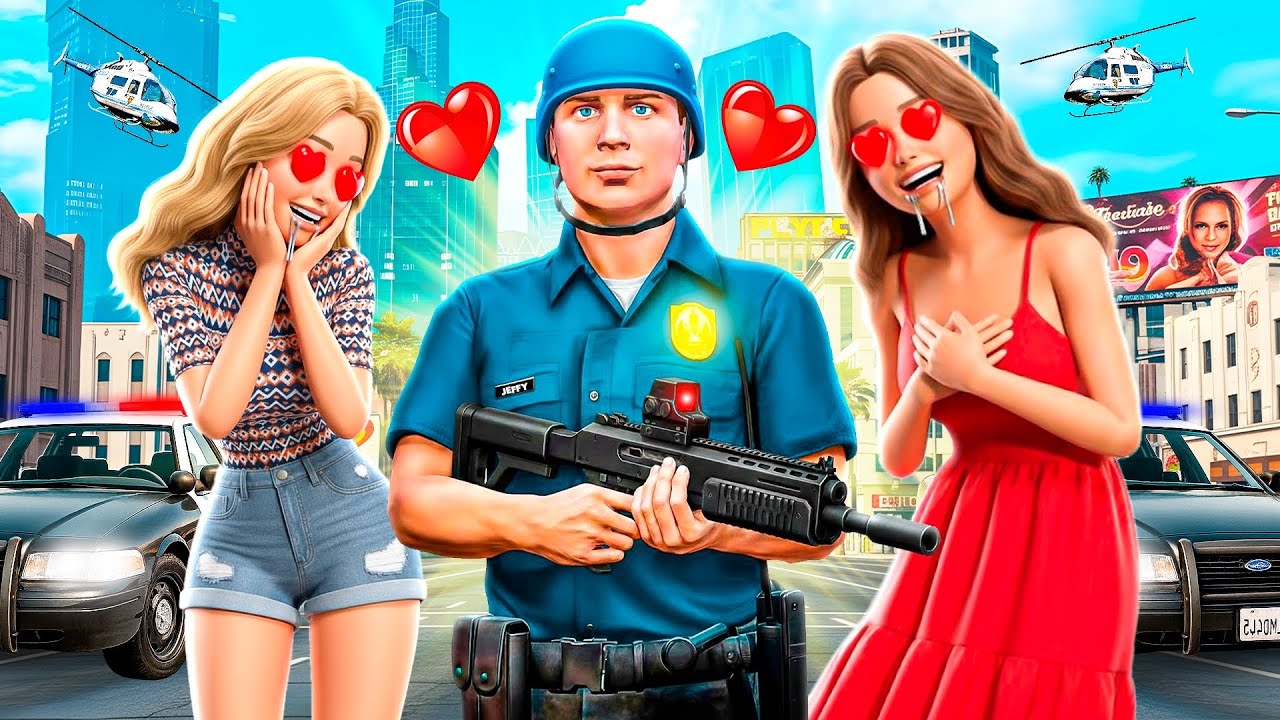 Rizzing Girls By Becoming THE BEST COP In GTA 5!
