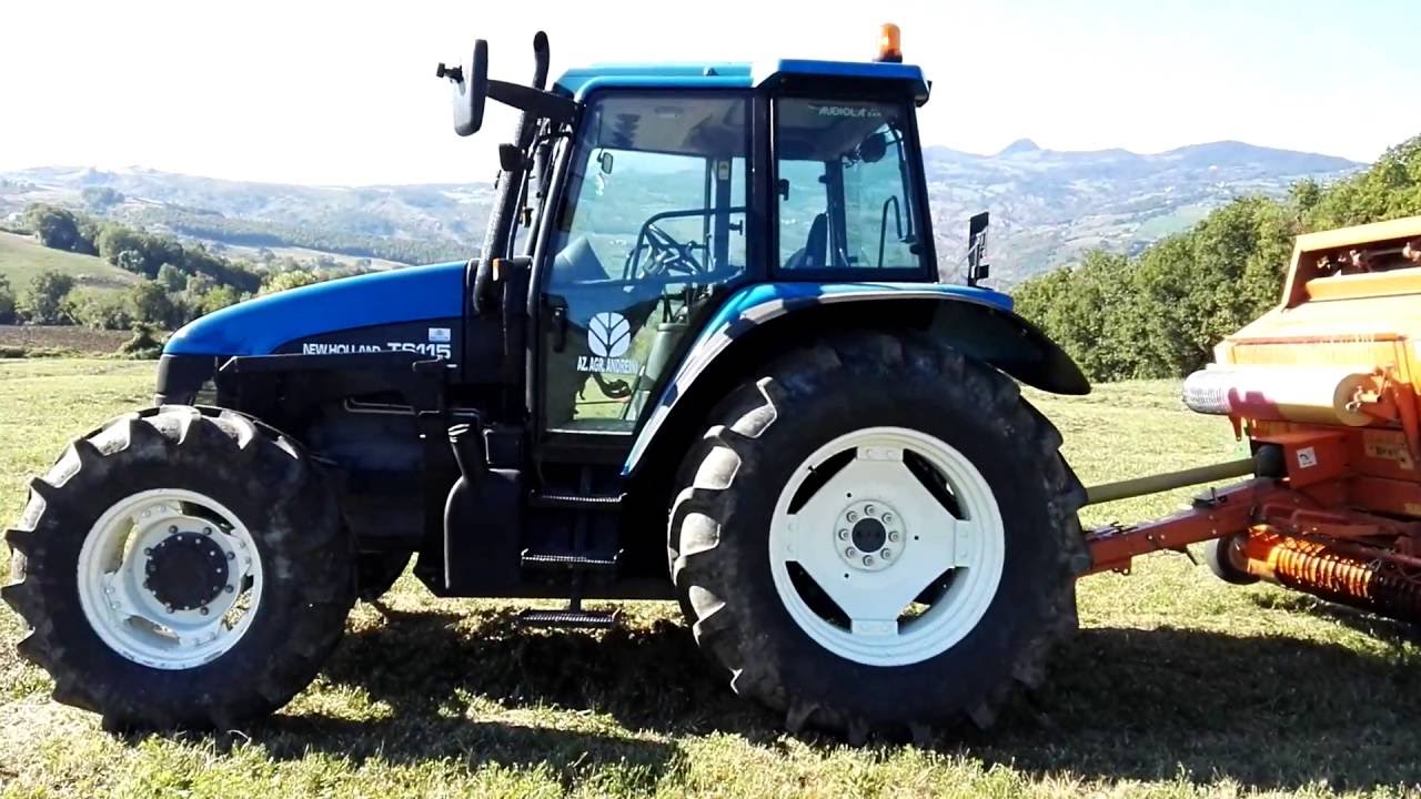 New holland TS115 e gallignani 4 taglio