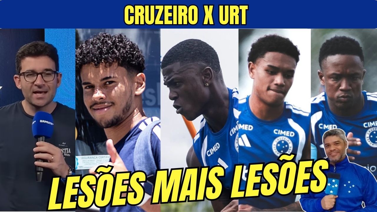 🦊 CRUZEIRO TEM BAIXAS NO ATAQUE, DEFESA EM ALERTA E PROMOVE CRIA DA BASE PARA JOGO CONTRA A URT