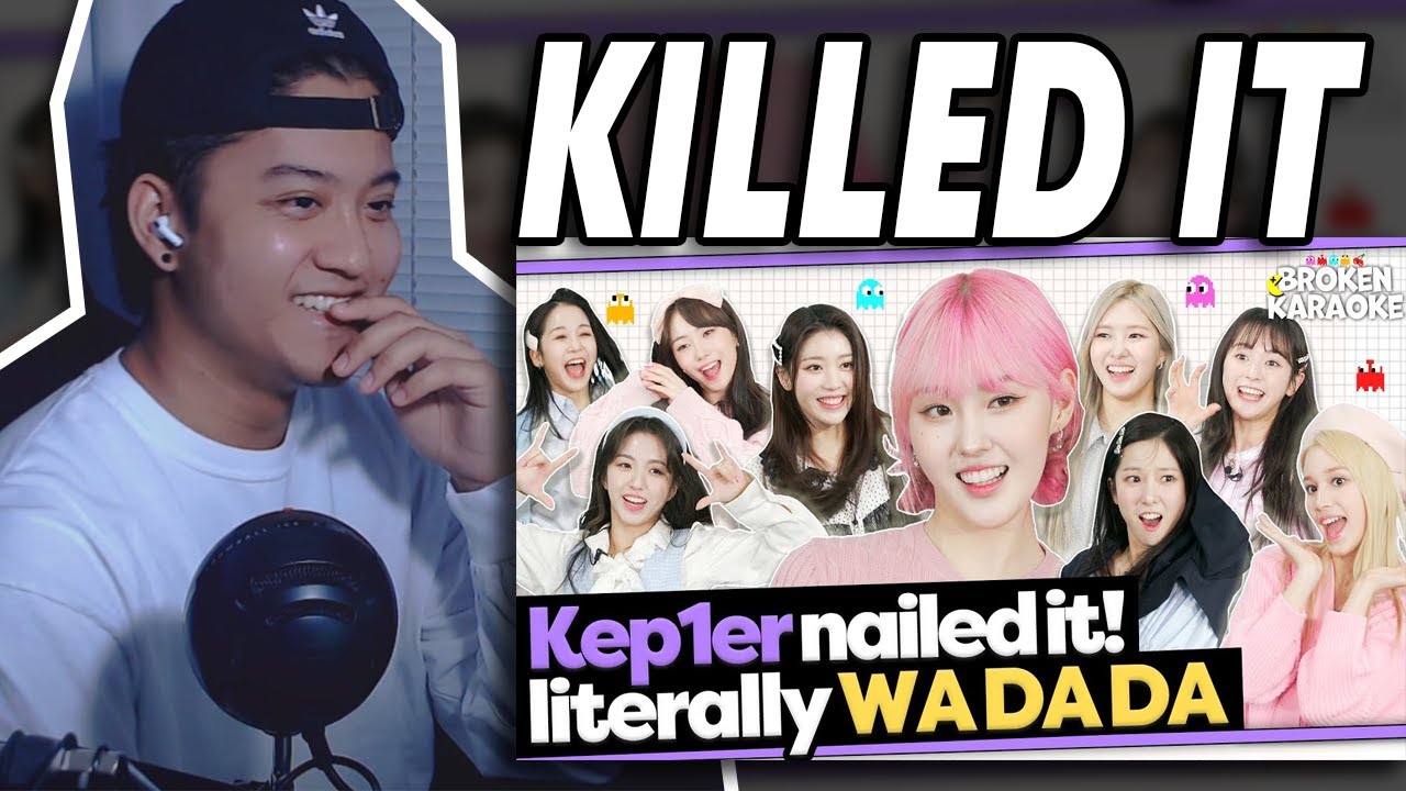 Kep1er (케플러) WA DA DA Broken Karaoke | REACTION