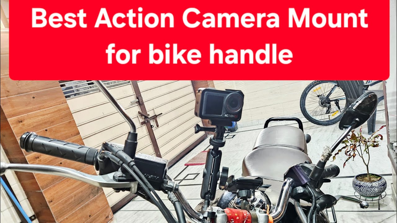 Bike Ride Ready! 🏍️ Adofys Handlebar Mount Unboxing & Install #bikeaccessories #actioncamera #mounts