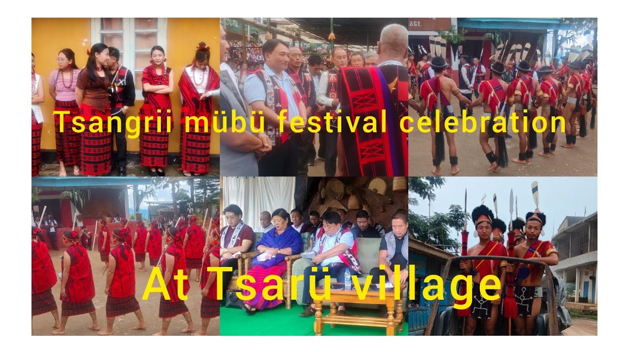 Tsangrii mübü festival celebration at tsarü village 