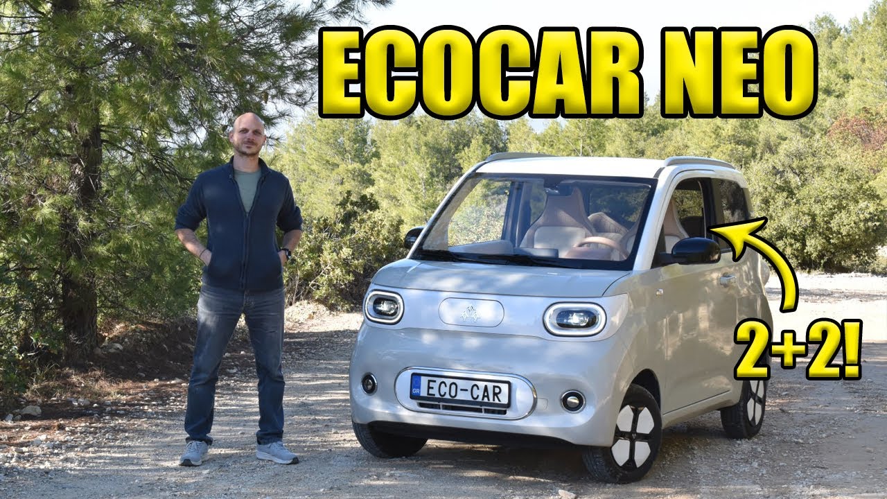 4-θέσιο microcar! Δοκιμάζουμε το Ecocar Neo | GetElectric.gr