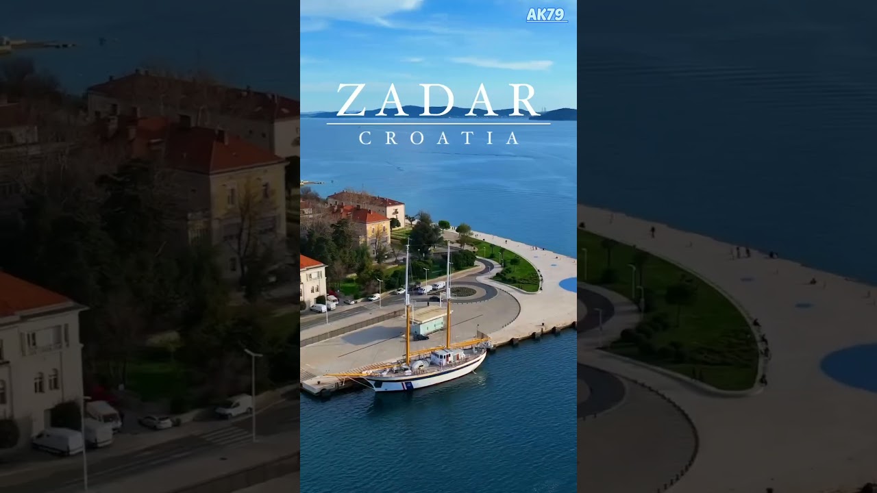 Zadar Croatia city❤️ #youtubeshorts & #shorts