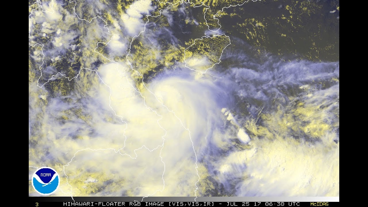 2017 : Tropical Storm Sonca ∙ 08W