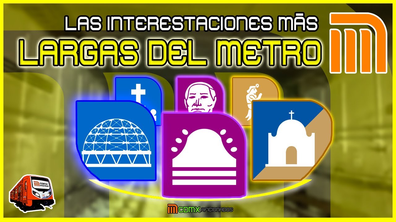 ‼️LAS INTERESTACIONES MÁS LARGAS DEL STC METRO DE CDMX‼️😱🚇🇲🇽