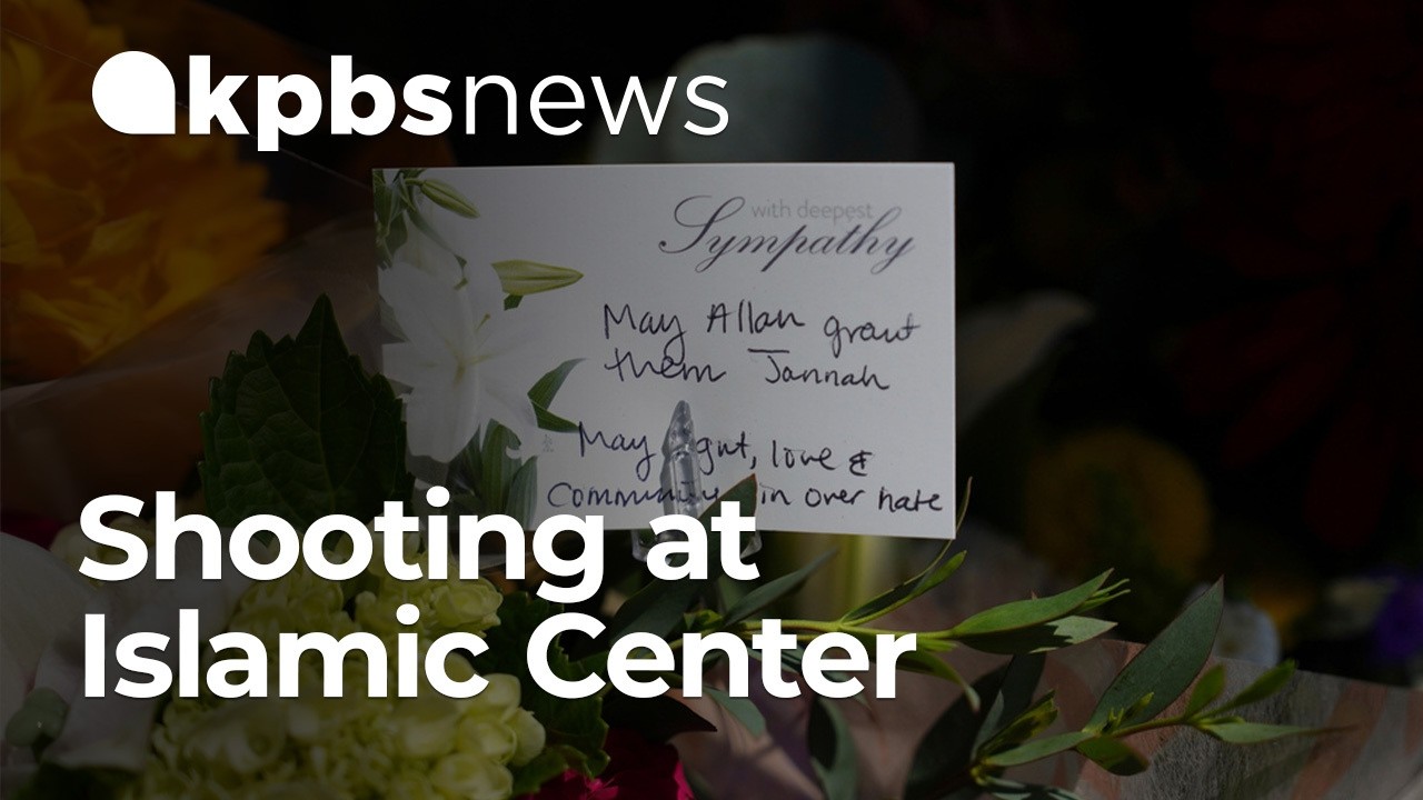 LIVE: San Diego Muslim leaders hold press conference following shooting at Islamic Center
