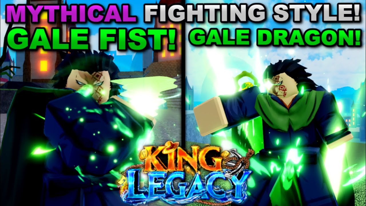 Получаем *НОВЫЙ* стиль боя Gale Fist в обновлении Roblox King Legacy 8... Вот что произошло!
