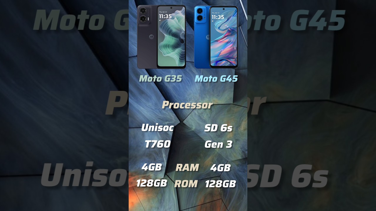 Moto G35 vs Moto G45 *Comparison*⚡
