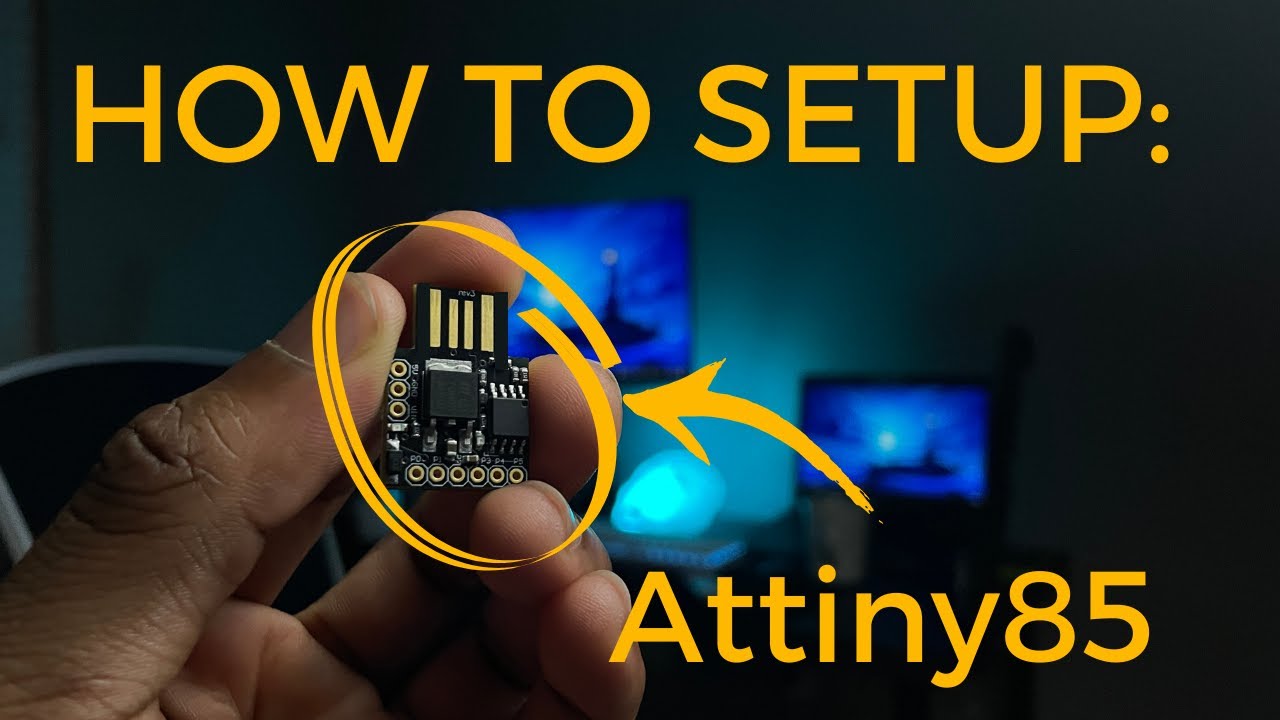 How To Program ATTINY85 In Arduino IDE (Digispark Board)