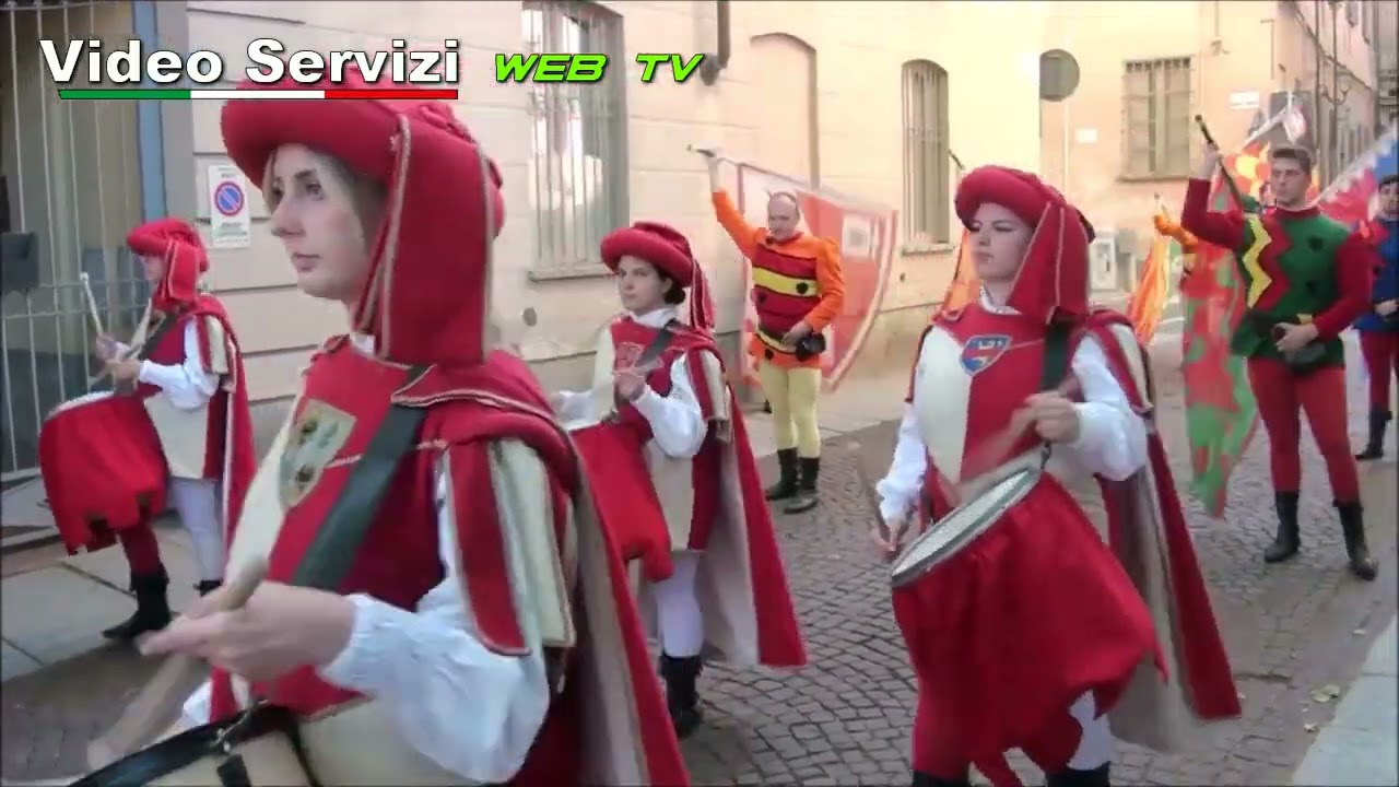 Sfilata storica commemorativa dei 750 anni del Palio di Asti