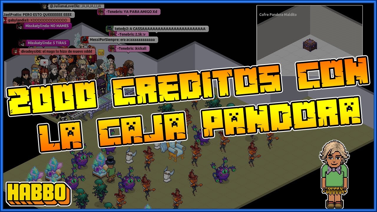 📦 ABRIENDO CAJAS DE PANDORA! MÁS DE $2000 CRÉDITOS 🤑 - HABBO