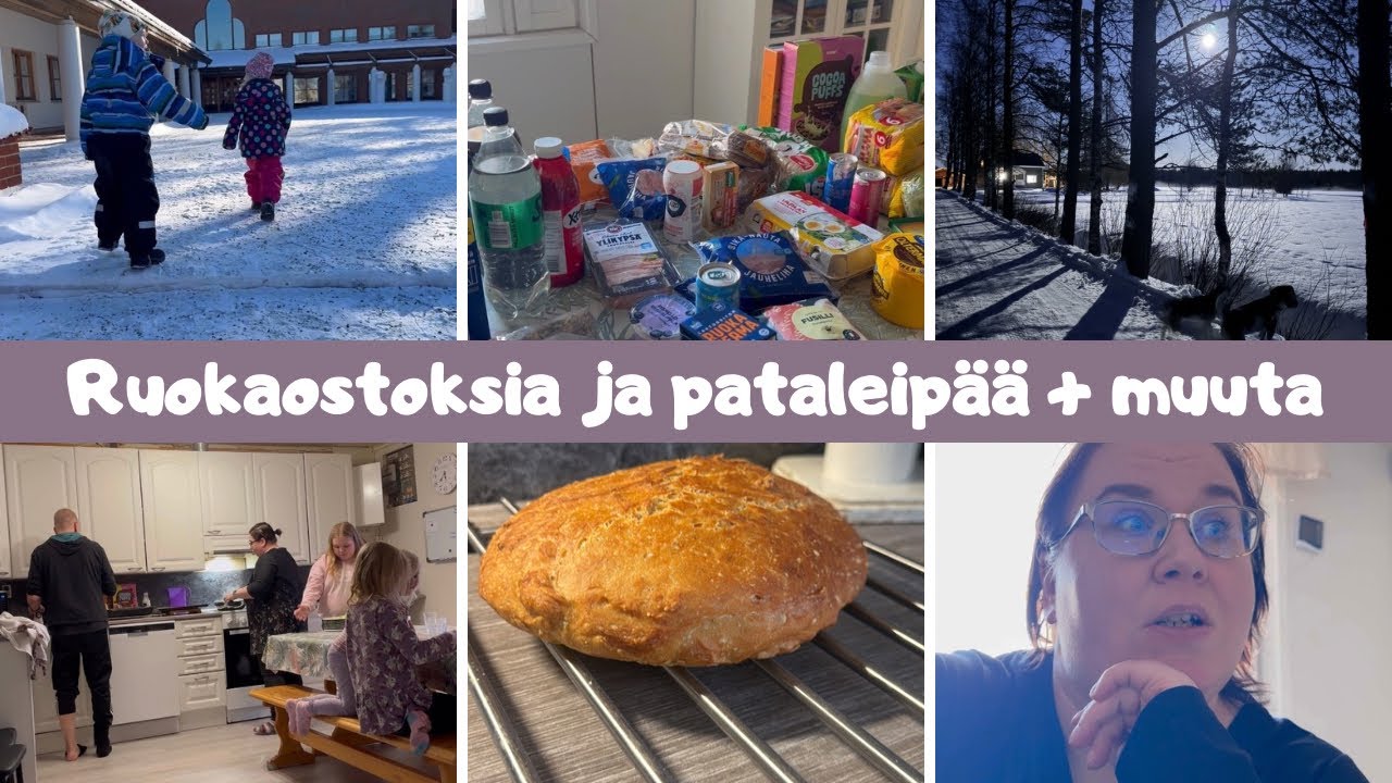 Tästä tuli hyvin ruokapitoinen video 😄 