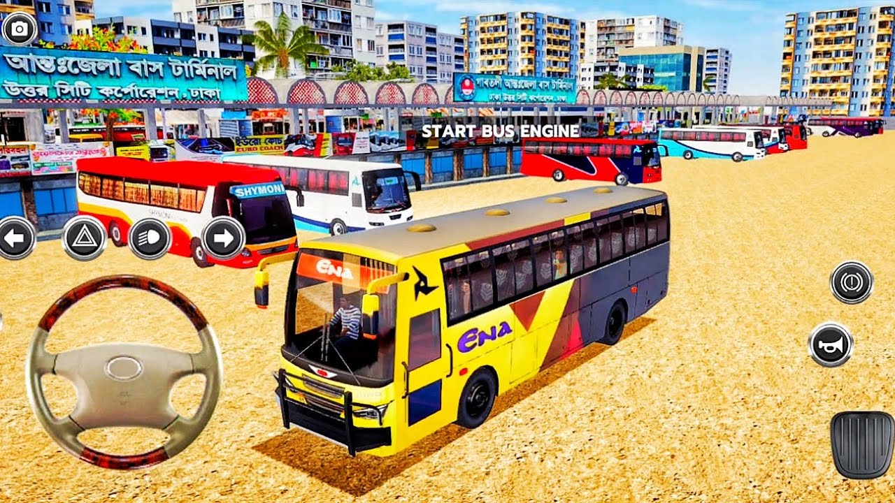 sylhetmTO Dhaka PC game 👈#BussimulatorBangladesh driving Highway public road🛣️ jamunasetuMAASA 2025😎
