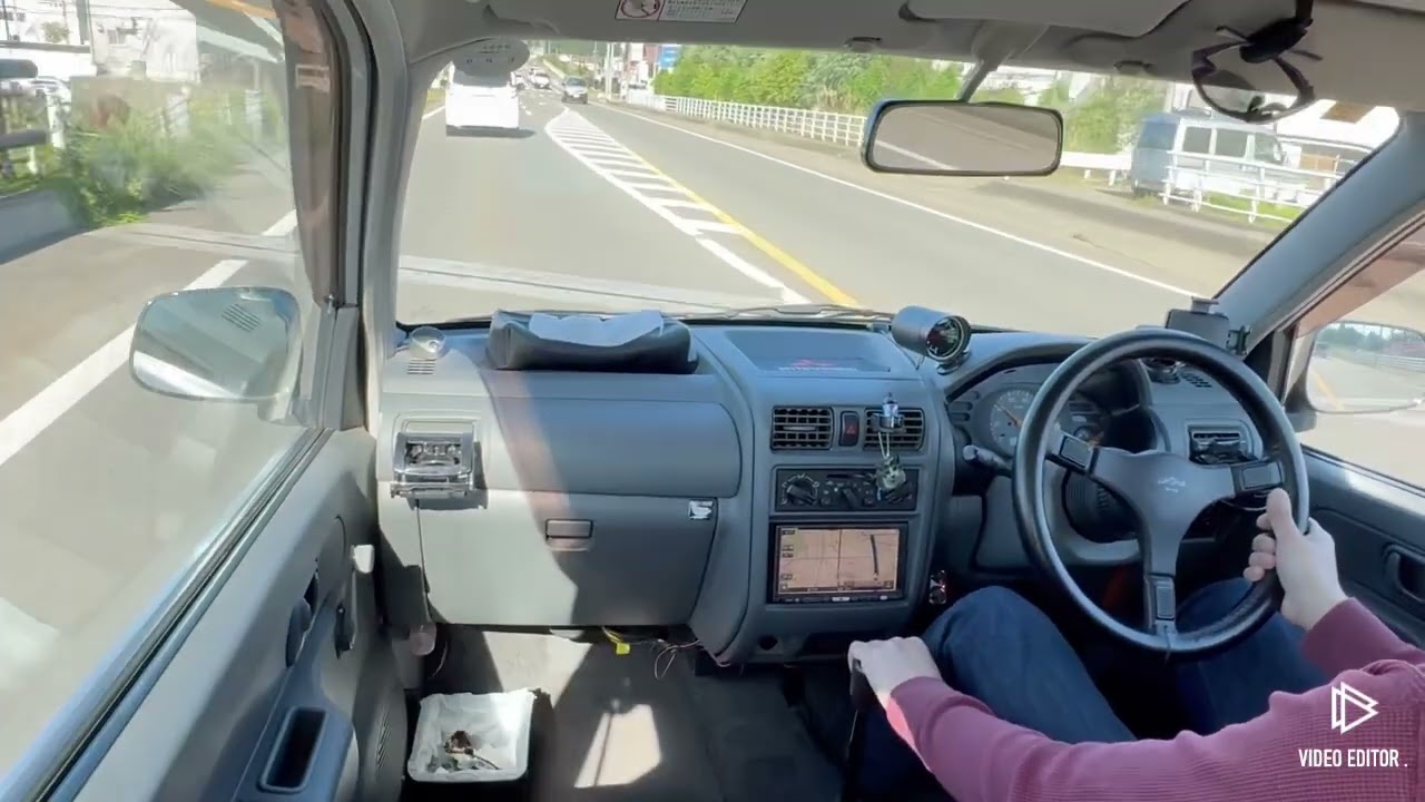 H42Vミニカ　MT車載動画　ダブルクラッチ