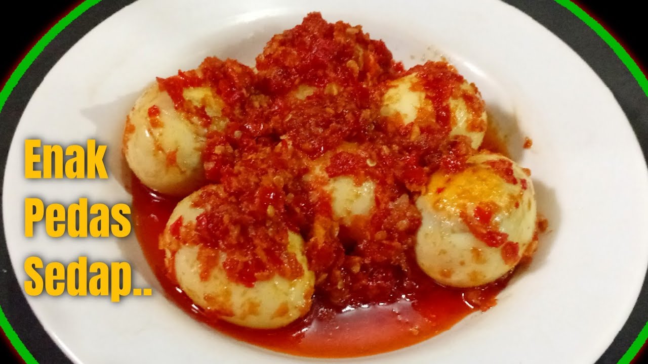 Rahasia telur sambal balado sedap||masaknya mudah||awas bikin ketagihan@DapurDarsa 