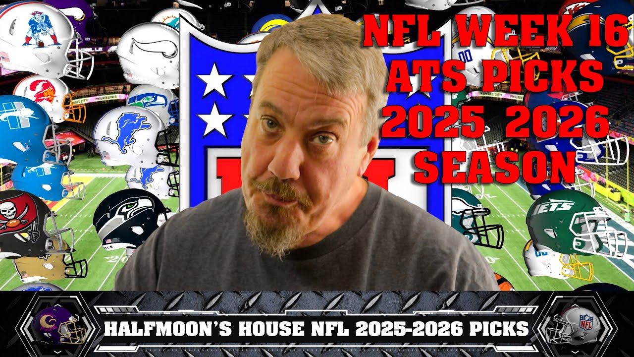 NFL Week 16 ATS Picks for the 2025-2026 Football Season