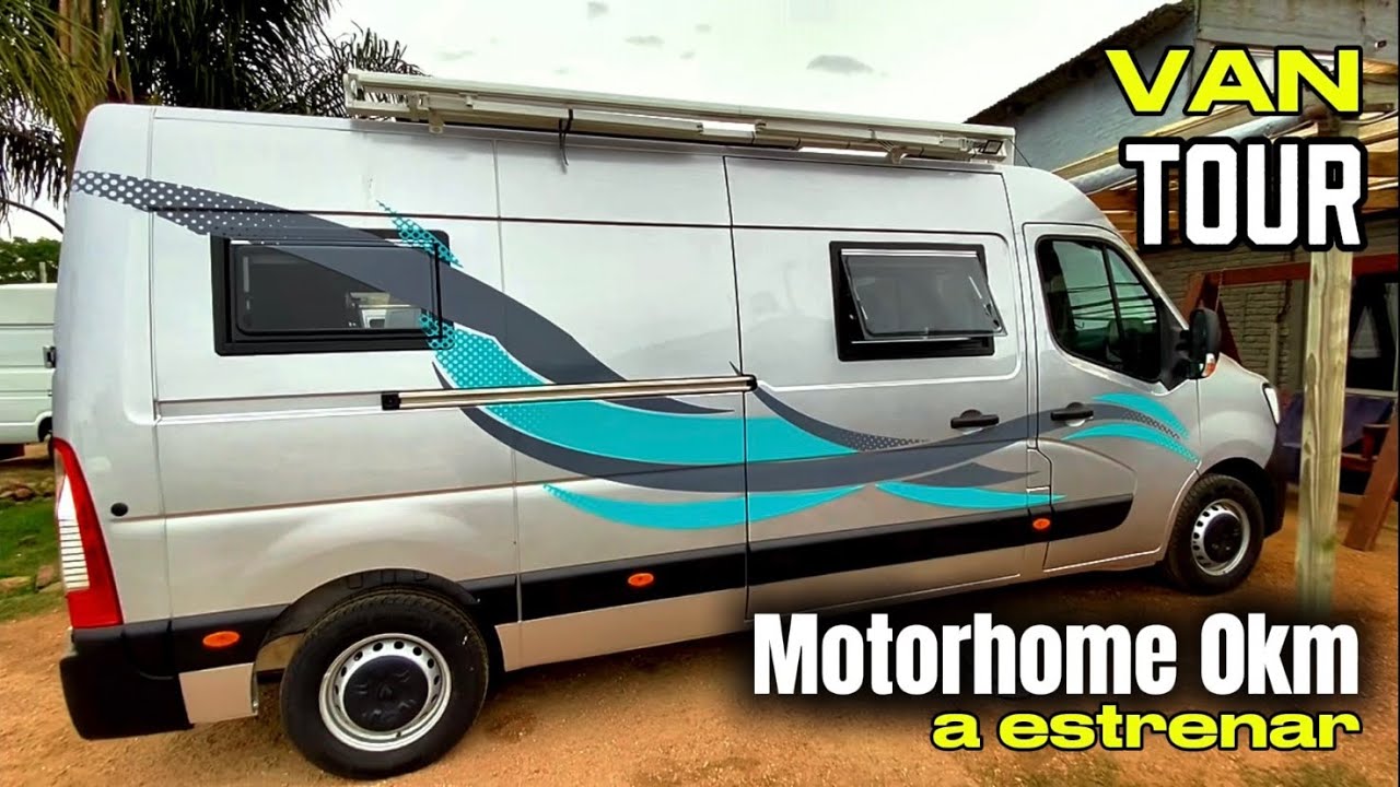 👉VAN TOUR, #motorhome fabricado en URUGUAY sobre una Renault Máster 0km 