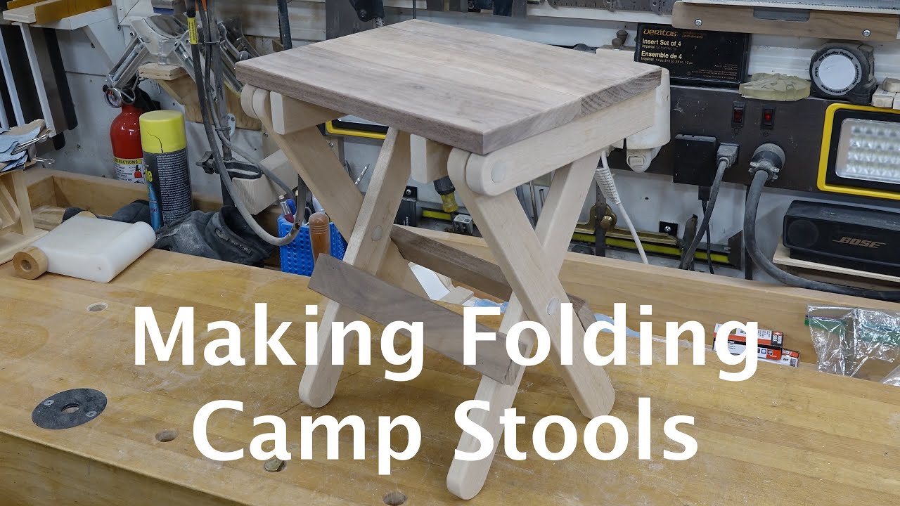 Making a Folding Camp Stool
