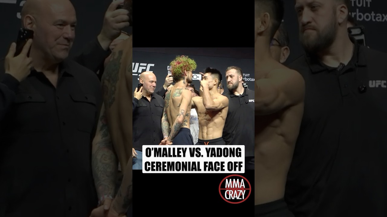 UFC 324: Sean O'Malley vs. Song Yadong weigh in Face off