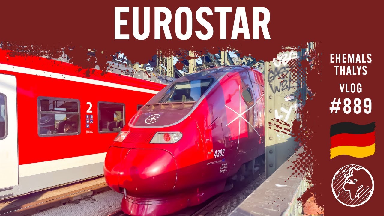 Mit dem Eurostar (ex Thalys) nach Köln | TripReport (Comfort Klasse) | Vlog 889
