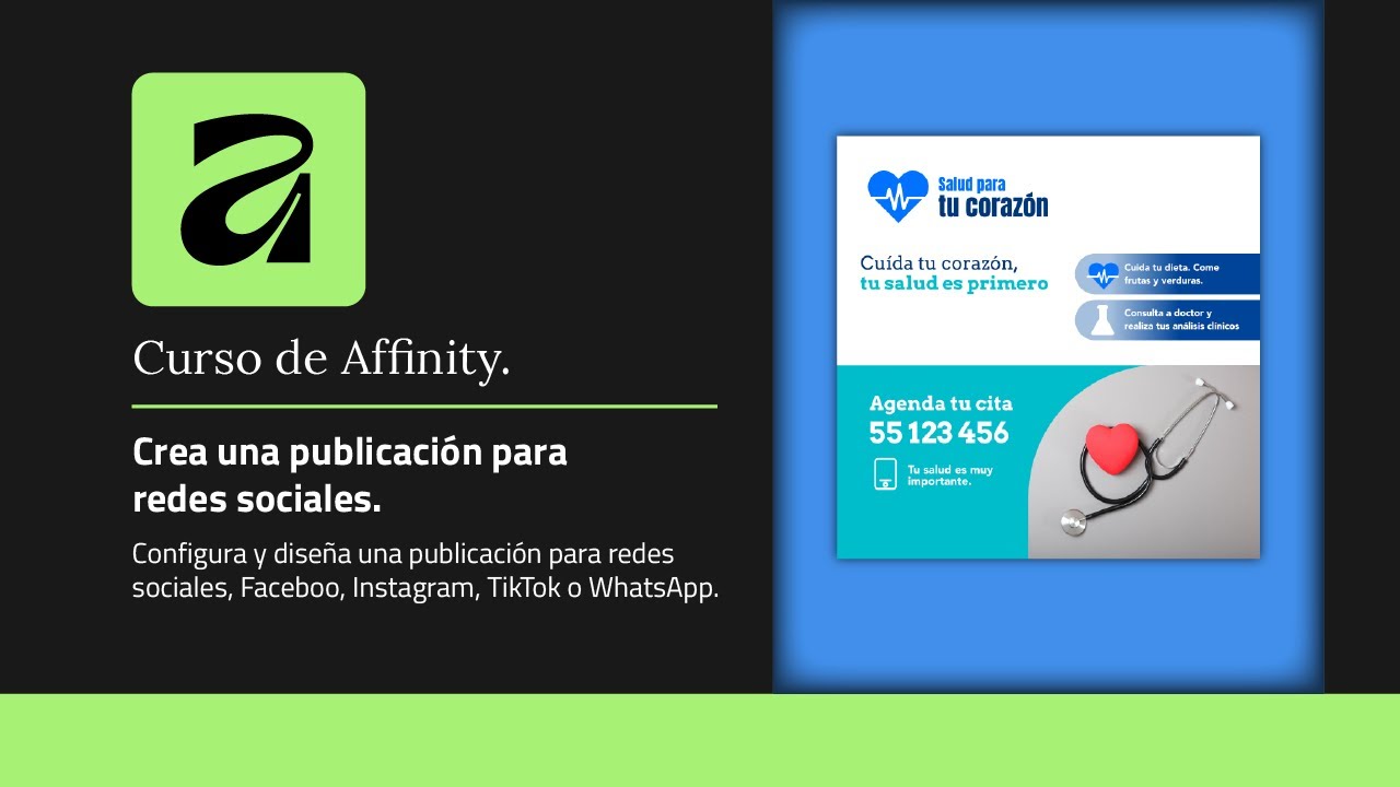 Diseño para redes sociales. Crea una publicación para #Facebook #instagram y otras #rrss paso a paso