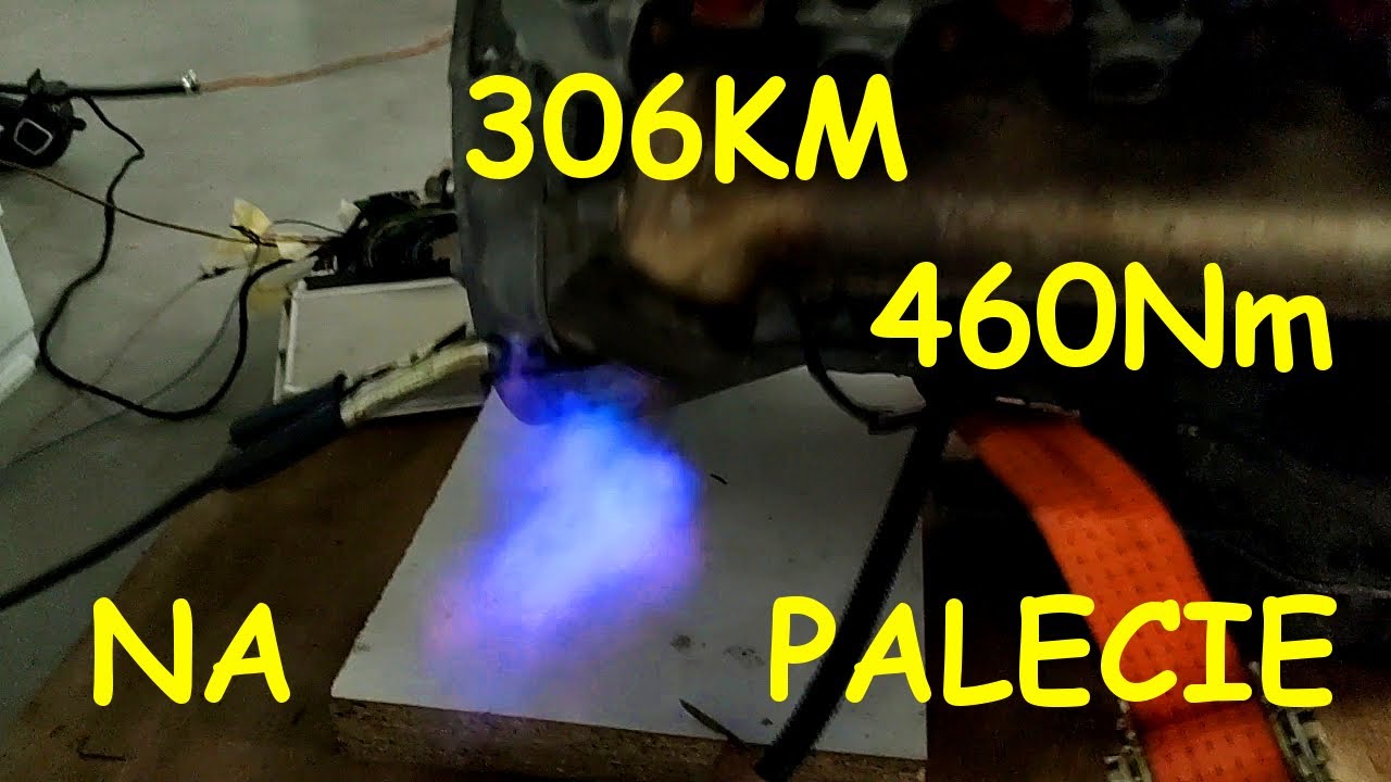 Odpalenie silnika M113 na palecie / Starting the M113 engine on a pallet BRUTAL POWER??!!