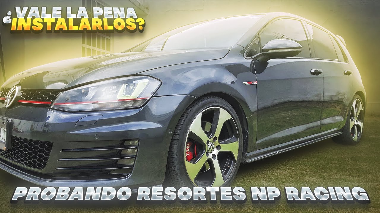 LE DIMOS SUELO A EL GTI MK7 DE UN SUSCRIPTOR | GTI MK7| RESORTES NP RACING|