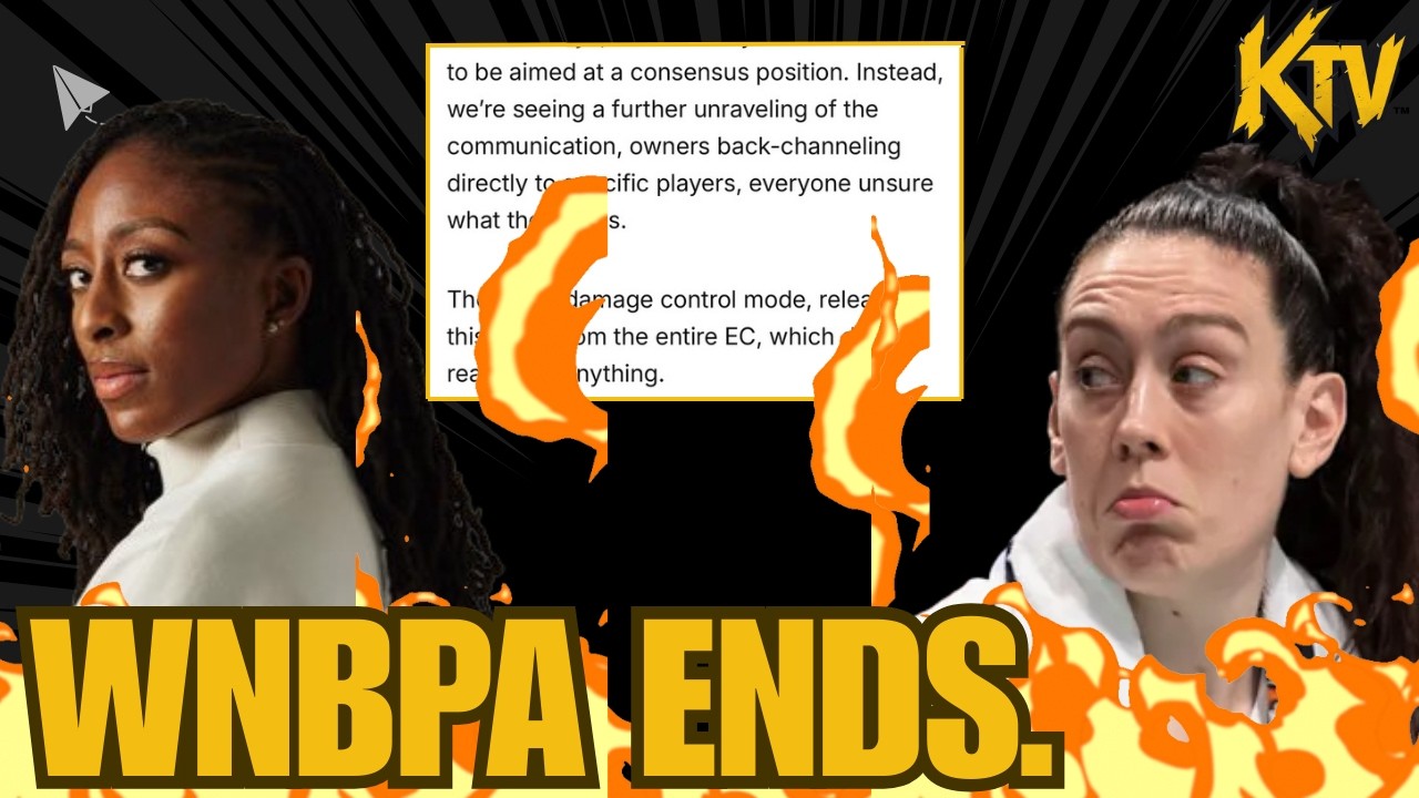 FINALLY WNBPA coming to an END for NEW LEADERSHIP they have been a DISASTER GOOD for Caitlin Clark