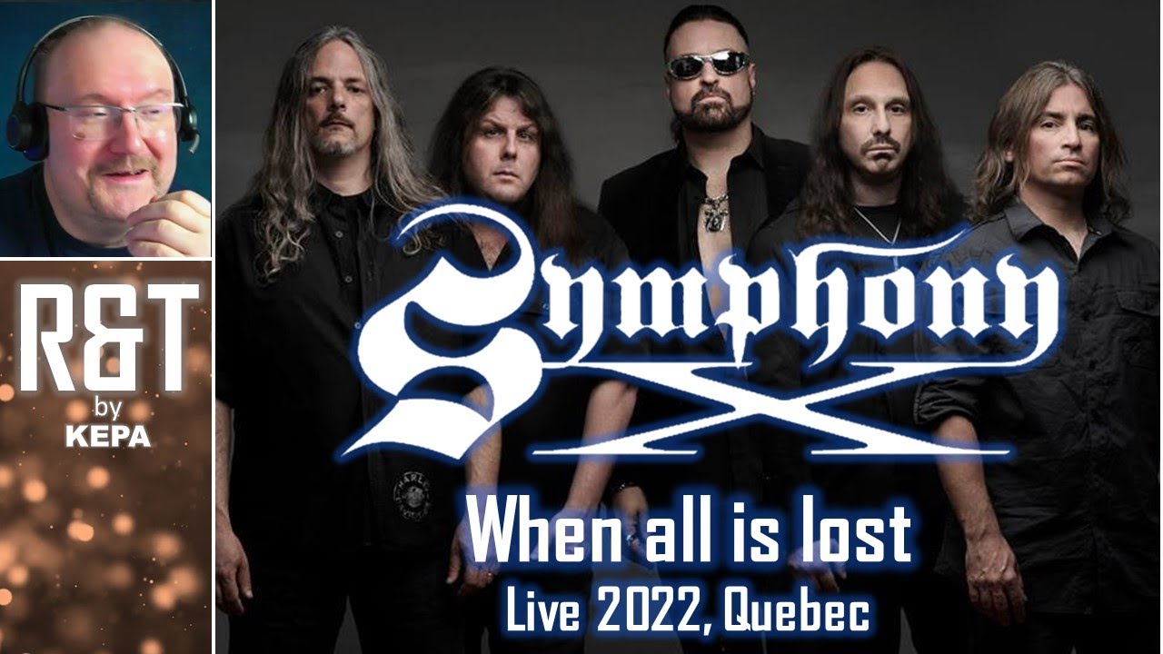 Symphony X - When all is lost, Live 2022, Quebec | Reaction