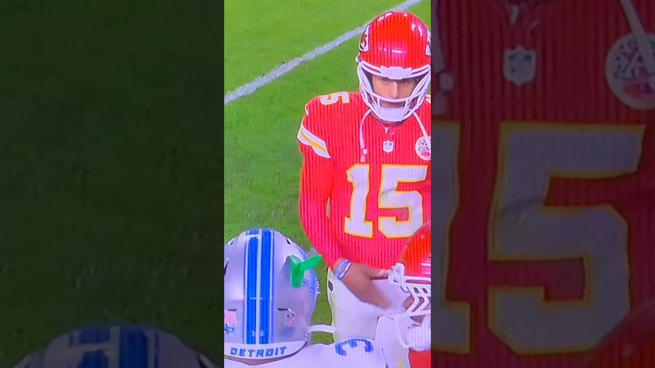PATRICK MAHOMES: BRIAN BRANCH FIGHT VIDEO: DETROIT LIONS VS. KANSAS CITY CHIEFS: NFL WEEK 6: OCTOBER