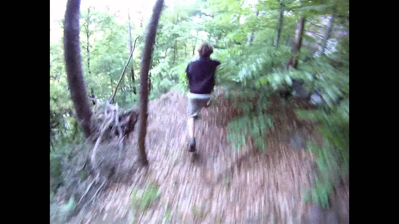 3 x Run in the forest  GoPro HD