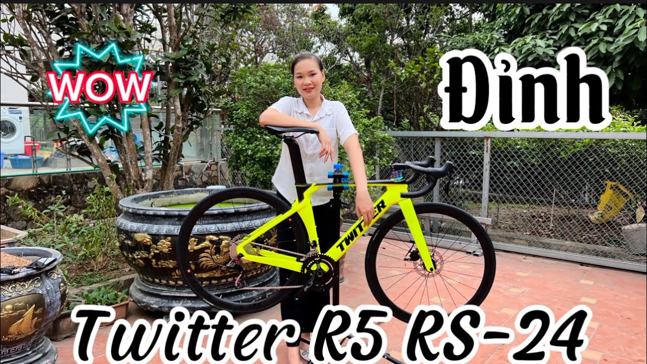 Twitter R5 RS-24 | Đập hộp và thử sức lắp ráp bản xe đạp đua đỉnh của đỉnh | Lh : 0843.612.666