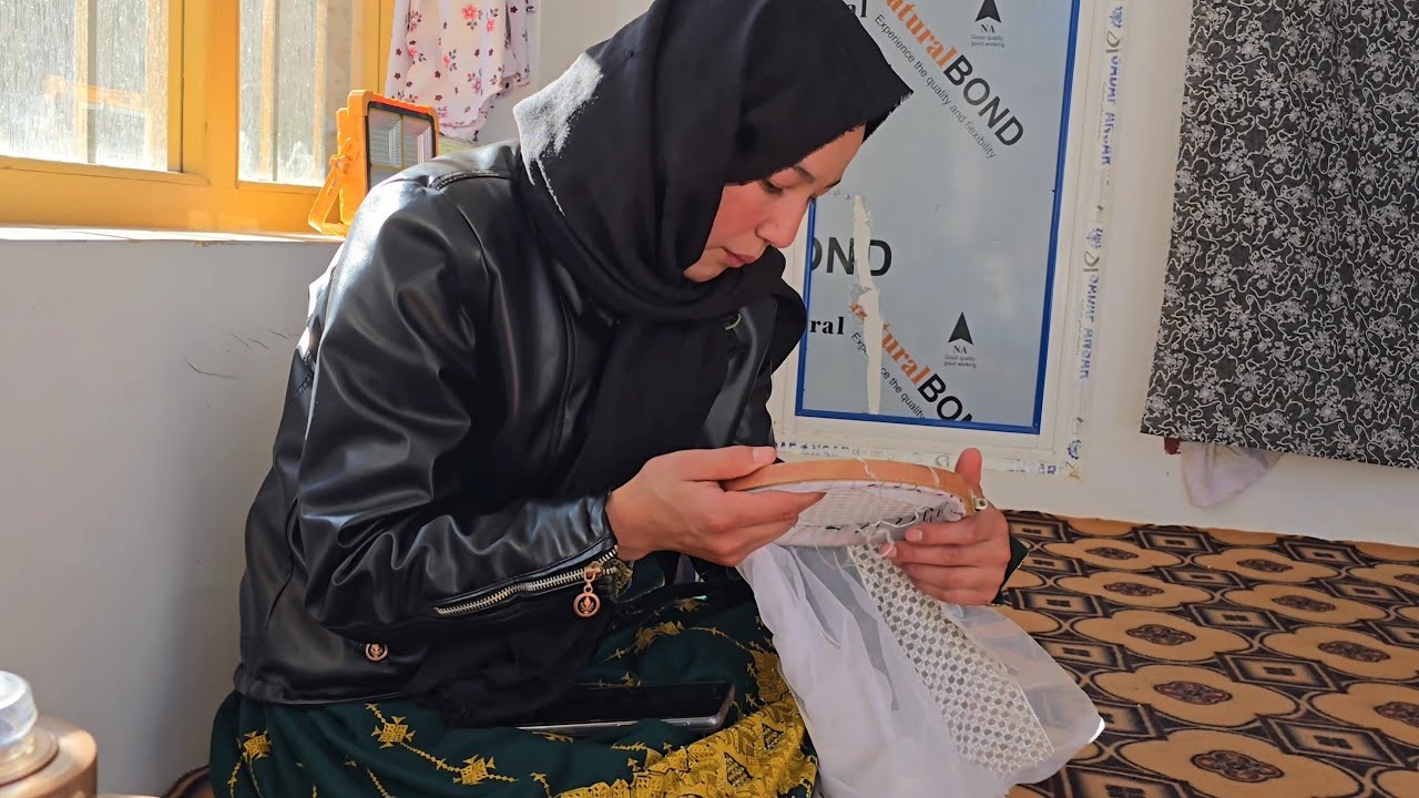 خانه پدر مادر رفتم و خوشحالي آنها 