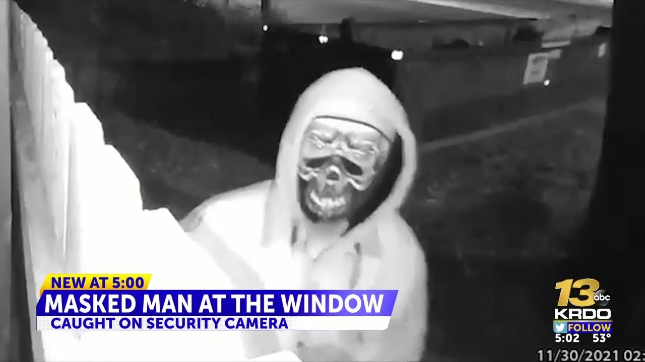 Colorado Springs family on edge after masked man peers into their windows at night