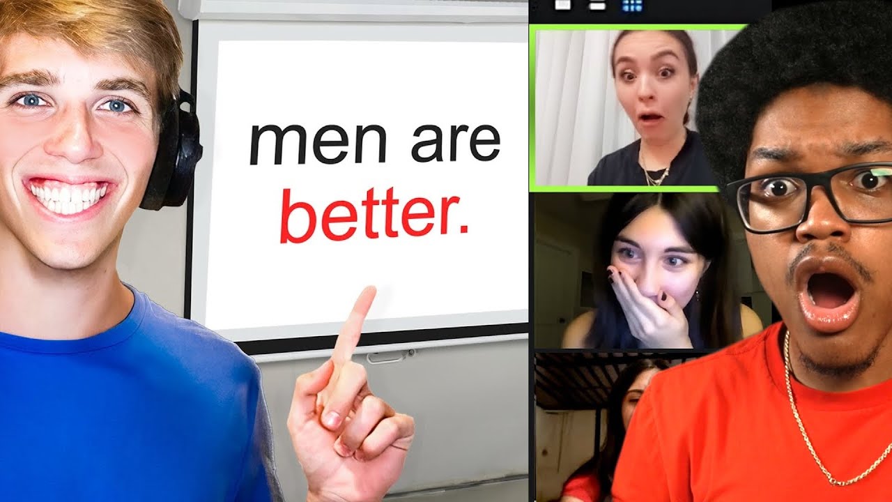 Surprising Strangers With Offensive Zoom Classes 2 Reaction