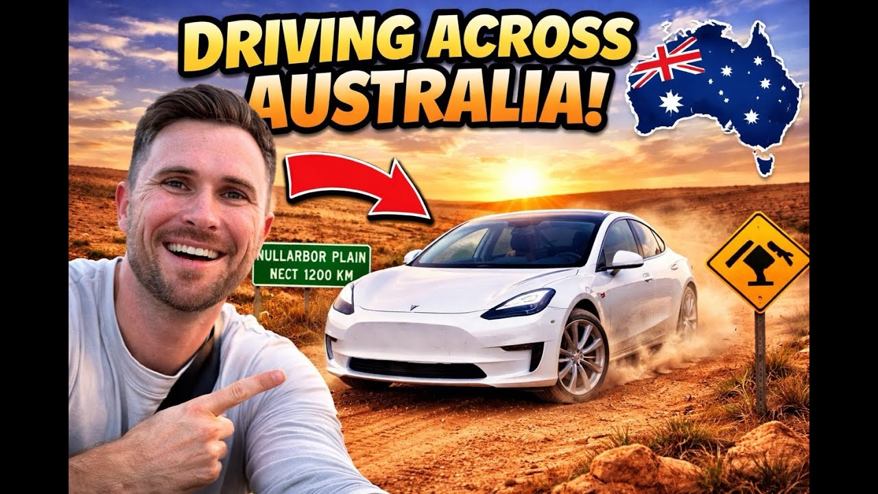 4 Days in a TESLA to go from Melbourne to Perth
