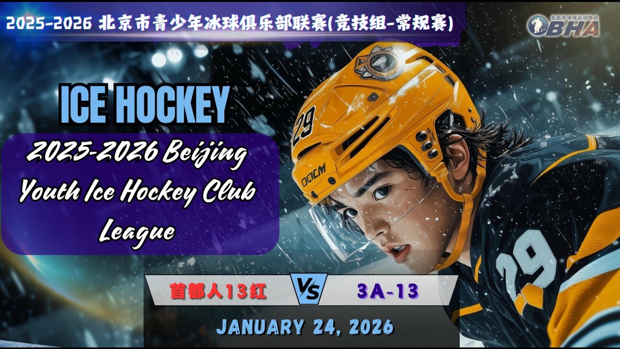 January 24, 2026 Capitals 13 Red 5-0 3A13 / 20260124 首都人13红 5-0 3A13