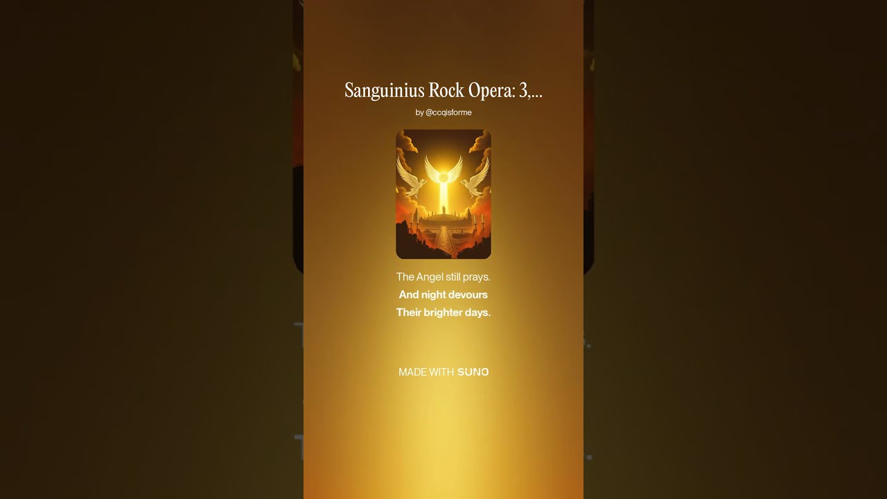 Sanguinius Rock Opera  3, Brothers of the Sun