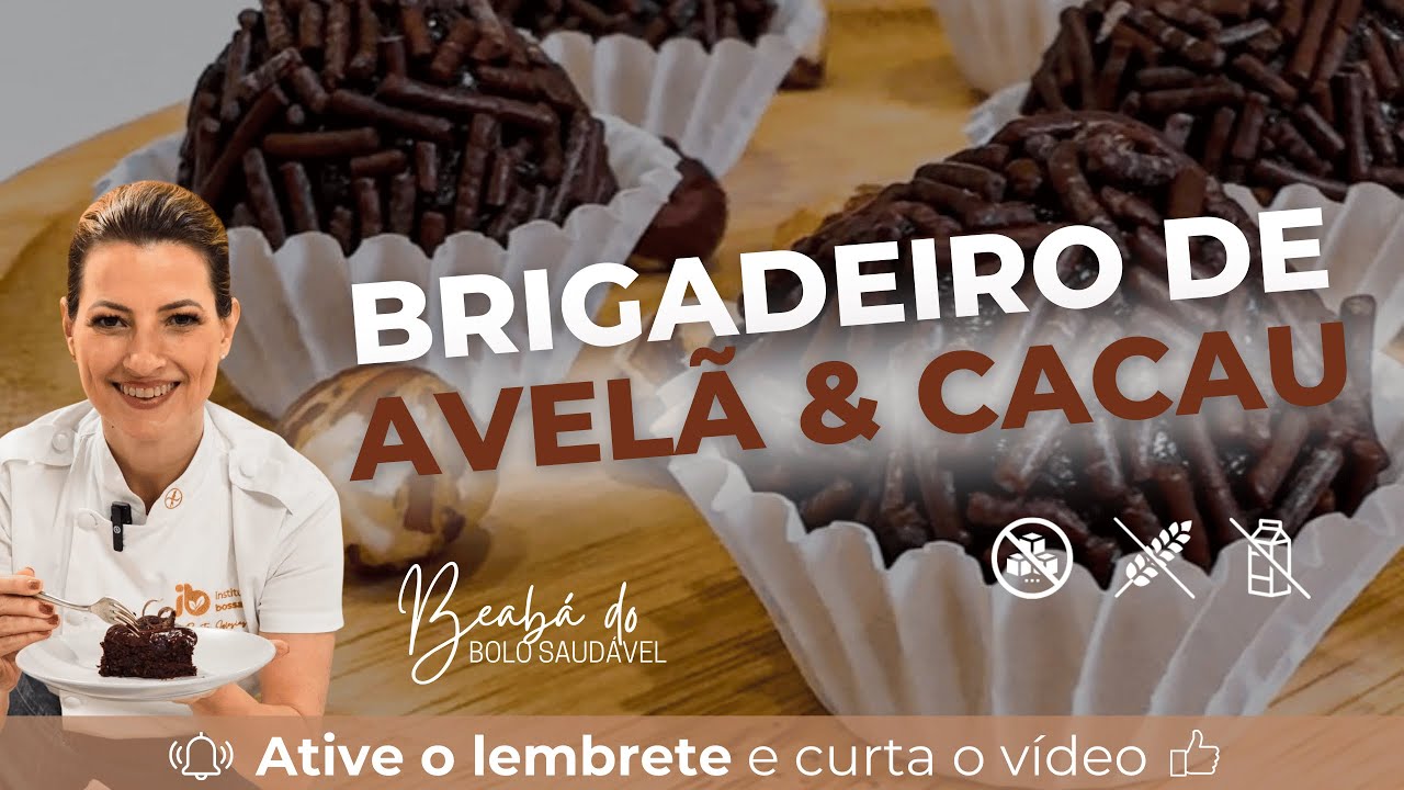 🍫 Replay: Brigadeiro saudável inédito: avelã com cacau - 120924