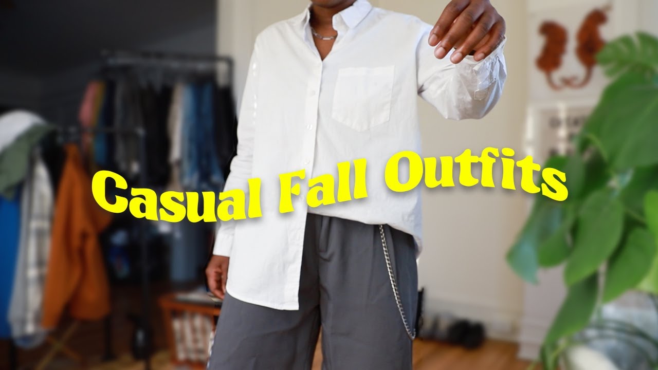 Casual Fall Outfits for Tomboys (Streetwear + Smart Casual)