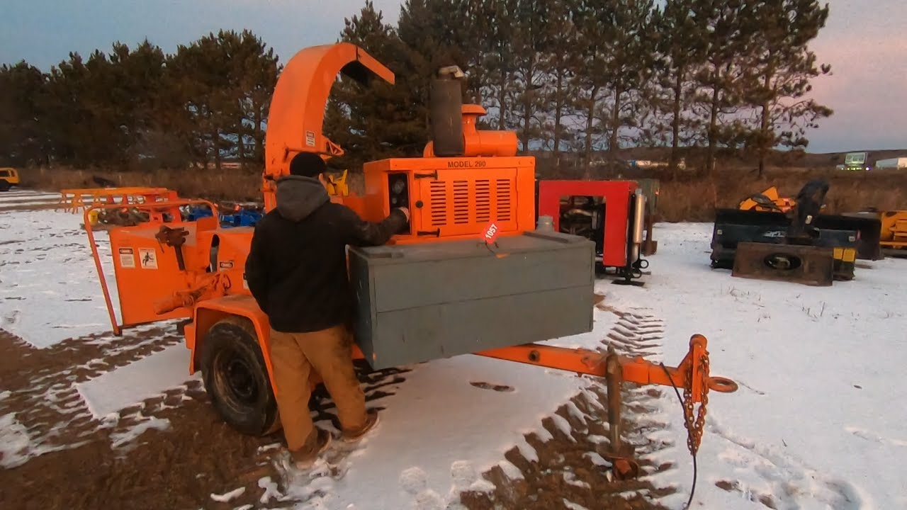 Lot 1057: Morbark Eager Beaver 290 Wood Chipper Will Be Sold At Auction!
