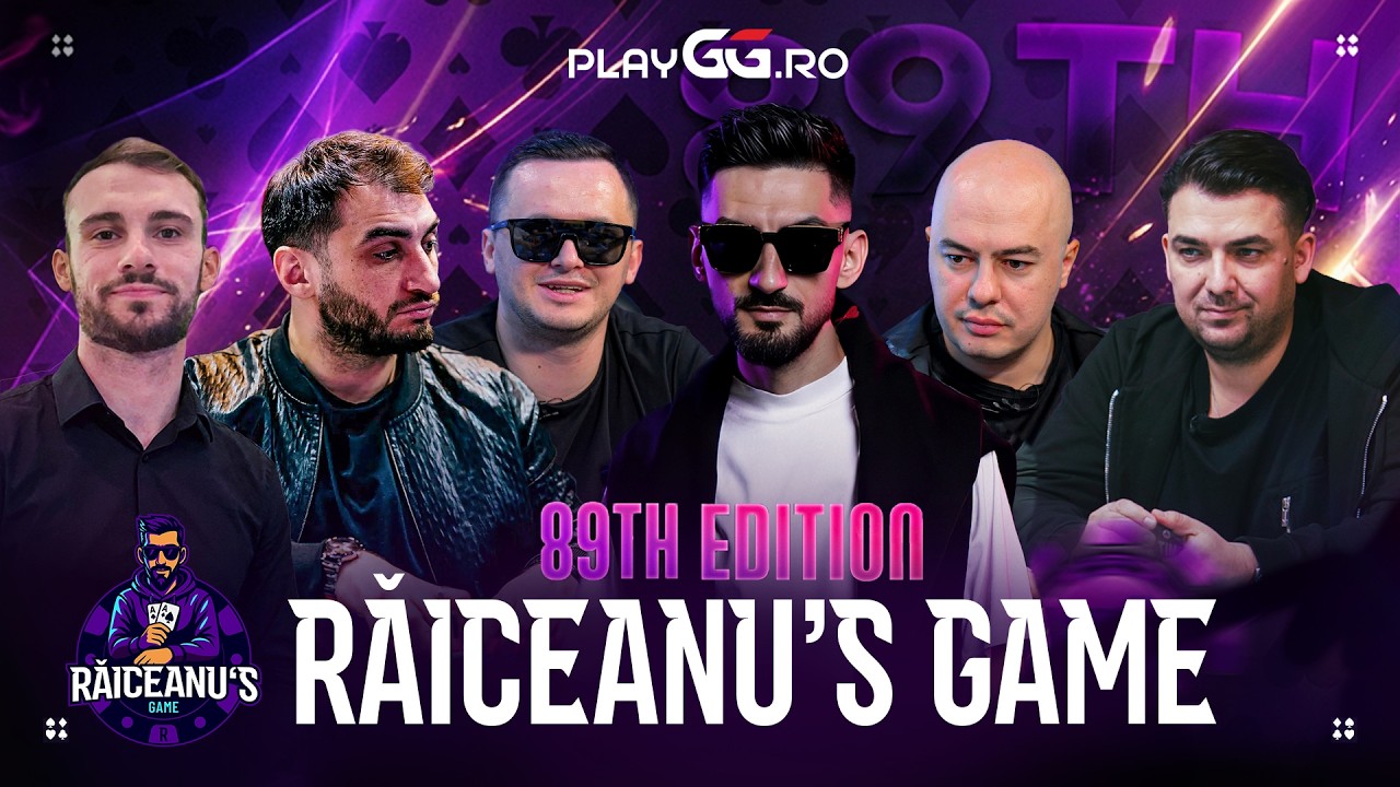♣ Raiceanu's Game Livestream 'Cash Games' — 89th Edition 🔥
