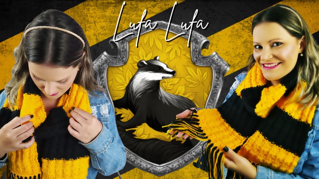 Cachecol em Tricô do Harry Potter | Lufa Lufa