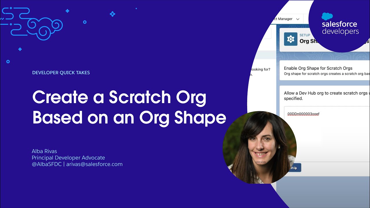 Create a Scratch Org Based on an Org Shape | Developer Quick Takes