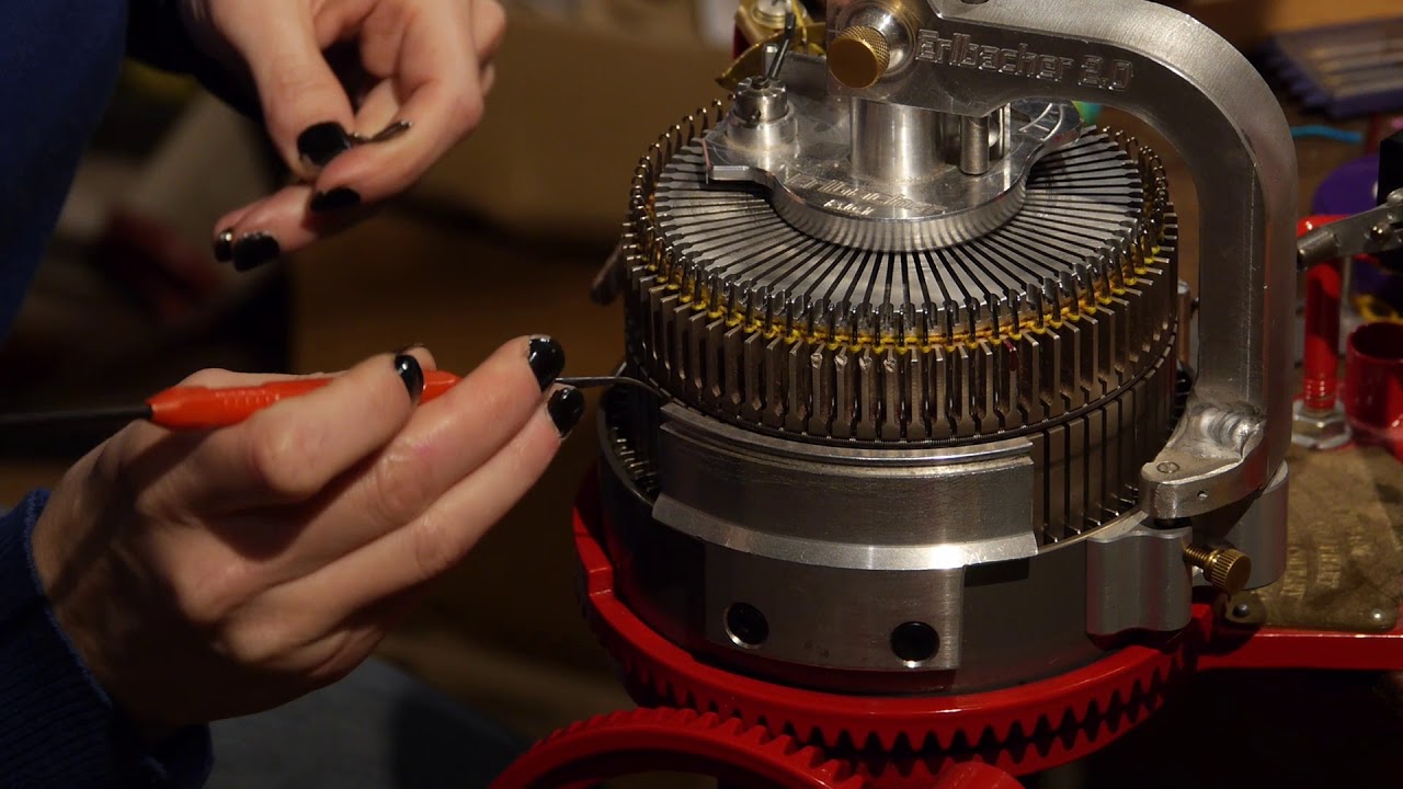 La Machine a tricoter circulaire - Présentation