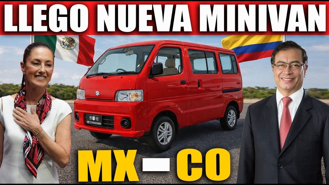 🚨 ¡ALERTA MÉXICO Y COLOMBIA! Esta minivan podría invadir Latinoamérica en 2026 | Suzuki Carry