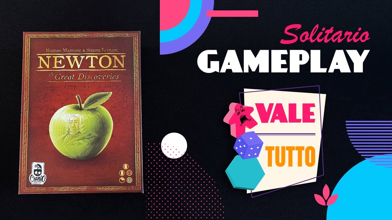 Newton- Gameplay partita in solitario #149