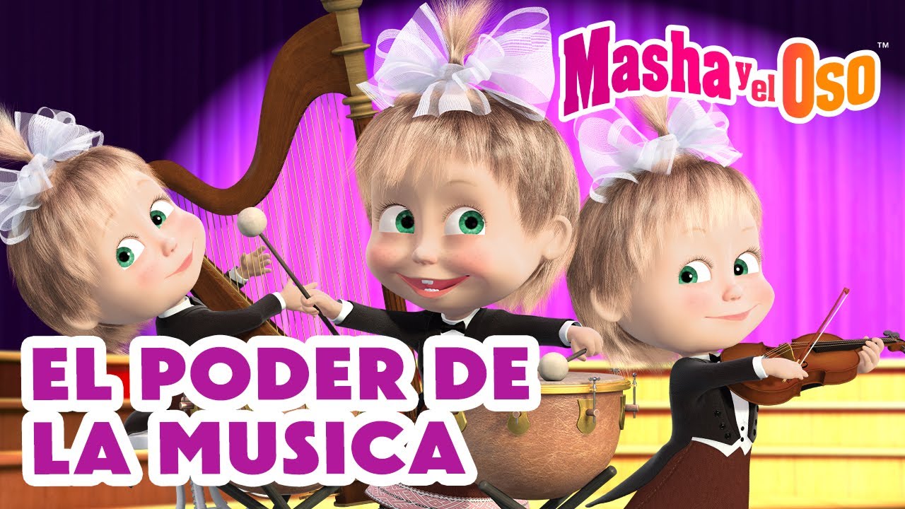 Masha y el Oso 🎹 El poder de la musica 🎬 La Lluvia de Setas 🍄🎵 (Trailer) ¡Próximo 4 de octubre!